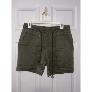 J Jill women’s size small khaki drawstring shorts 1676-S